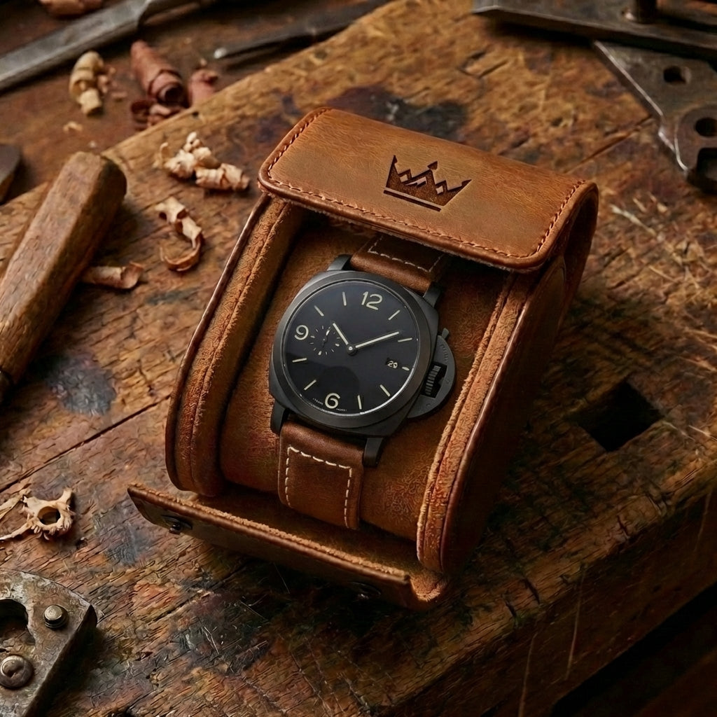 Men's Three-Hand Subdial Fashion Quartz Watch