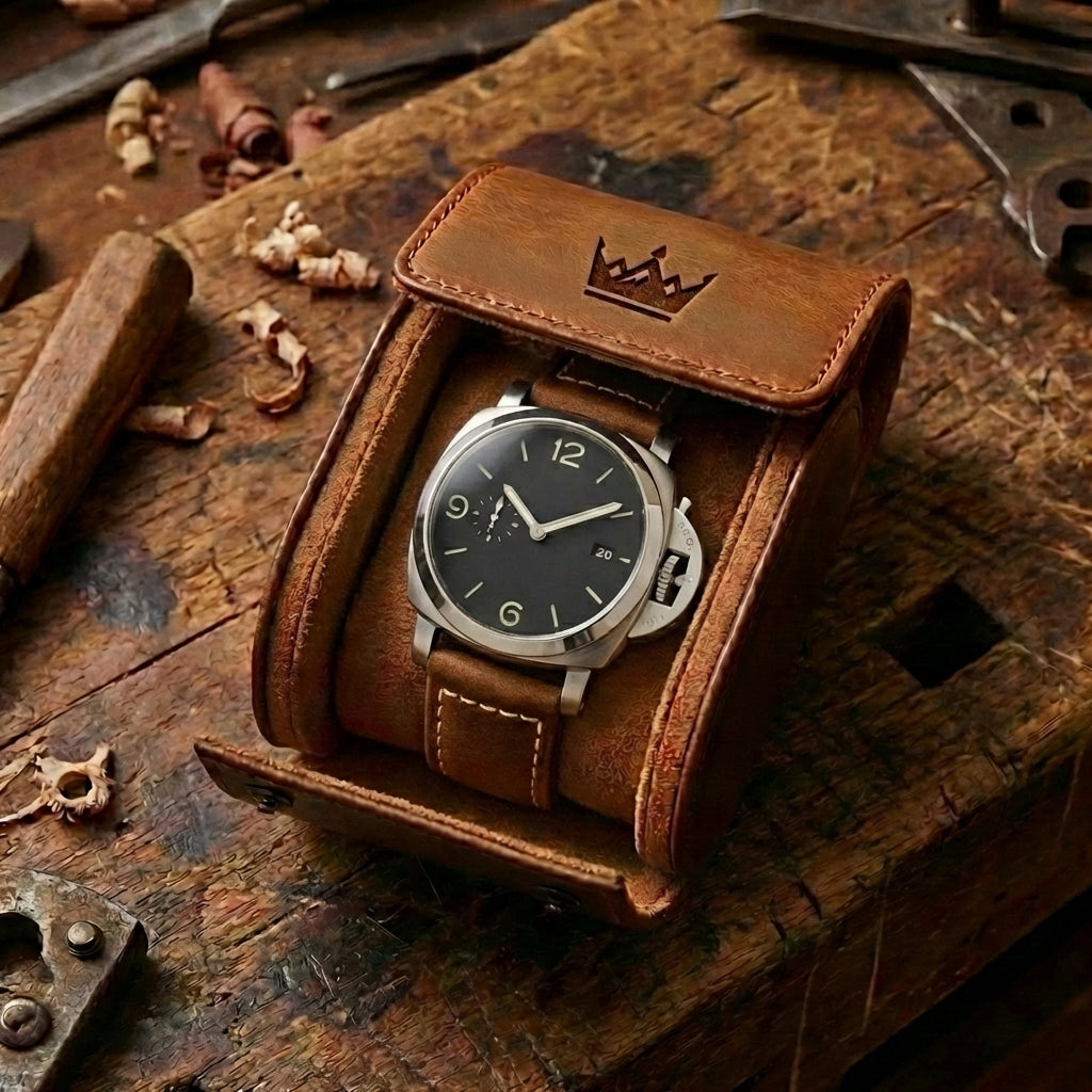 Men's Three-Hand Subdial Fashion Quartz Watch