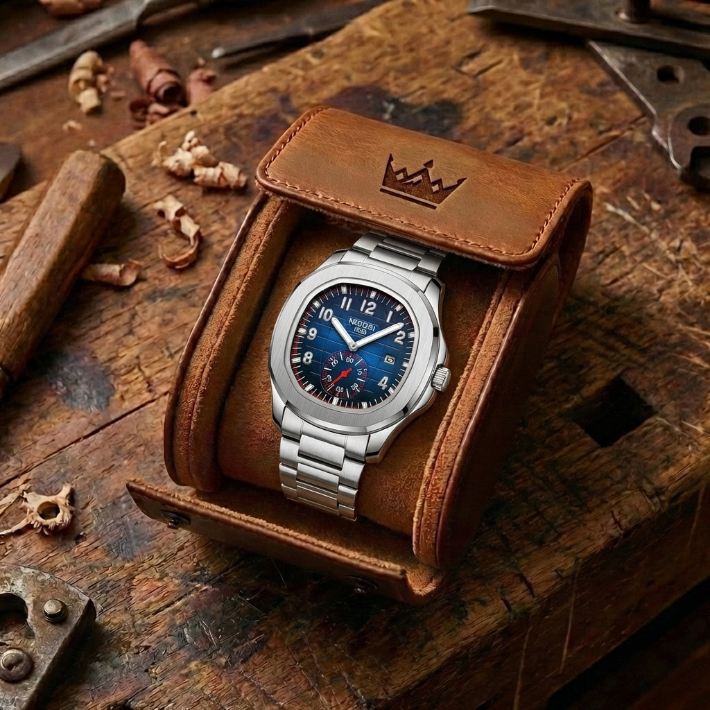 Men's Multifunctional Luminous Waterproof Quartz Watch