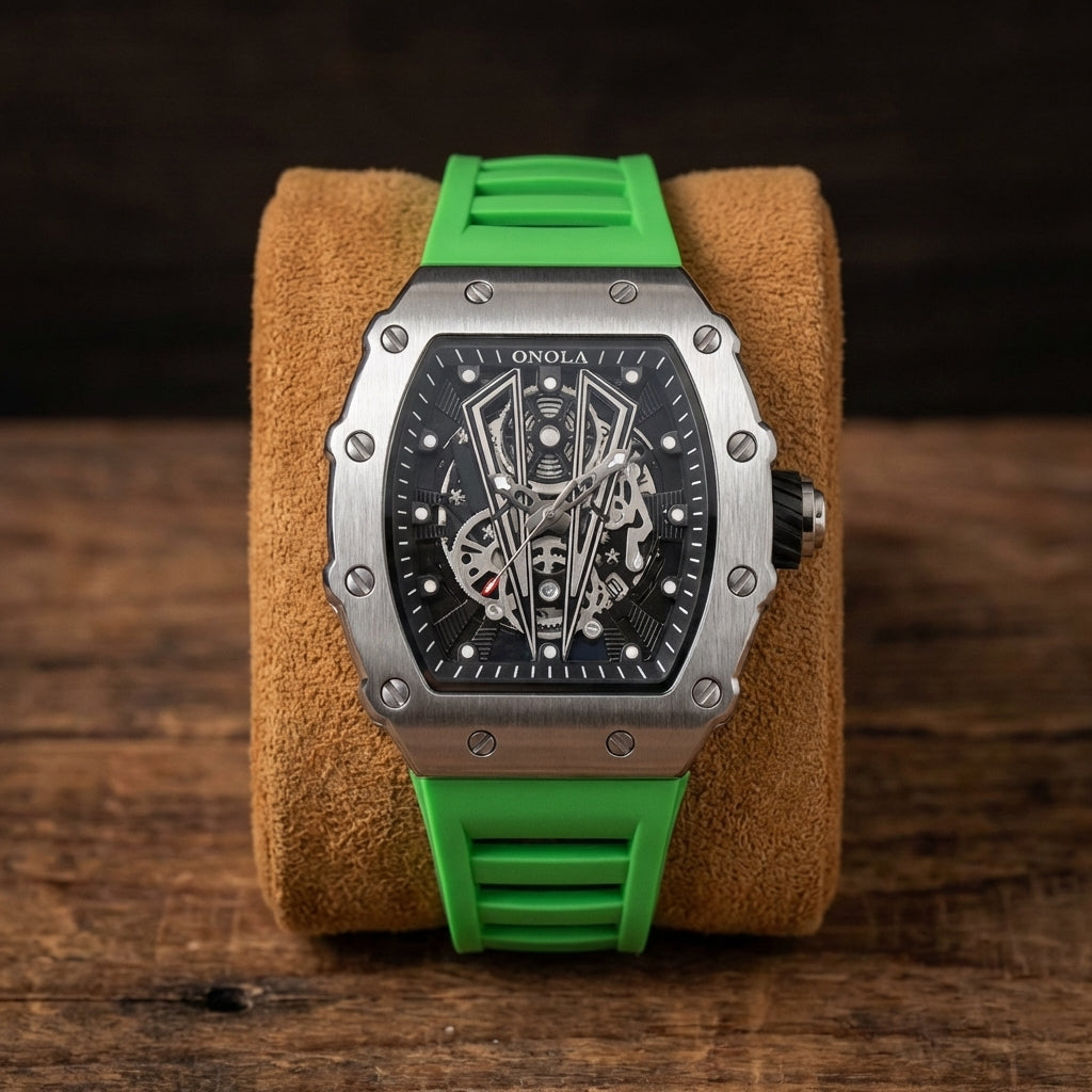 Men's Steampunk Skeleton Watch